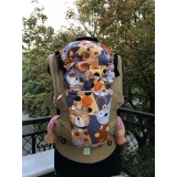 Коты и беж эргорюкзак Алое малыш