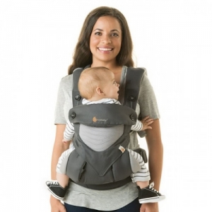 Рюкзак-кенгуру Ergobaby 360 Cool Air Mesh - Carbon Grey (тестовый)